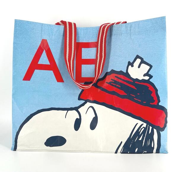 Snoopy American Eagle Holiday 2024 reusable tote bag - Picture 3 of 6